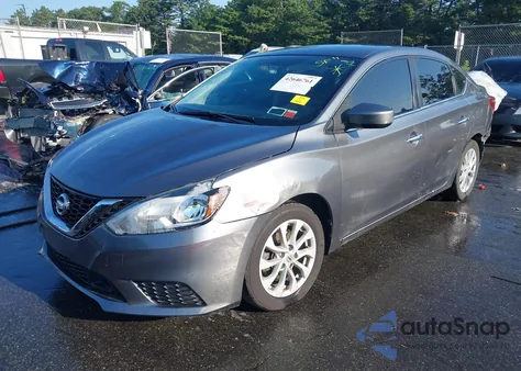 2019 Nissan Sentra Sv из США, поврежденный, VIN 3N1AB7AP6KY356290